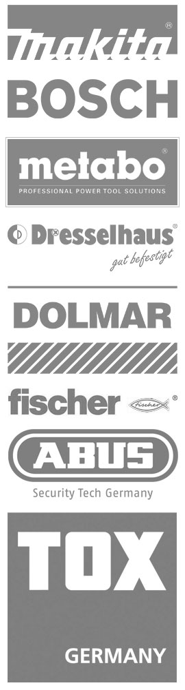 Makita Dolmar Metabo Bosch Dresselhaus 